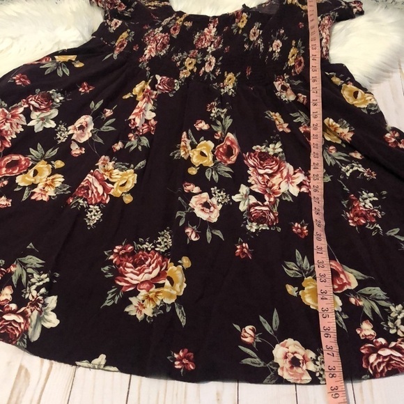 Torrid Halter Smocked Floral Dress Size 4X - Picture 11 of 12